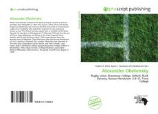 Bookcover of Alexander Obolensky