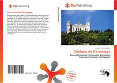 Buchcover von Château de Carrouges