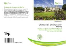 Copertina di Château de Champs-sur-Marne