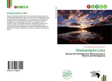 Bookcover of Kladopoljsko Lake