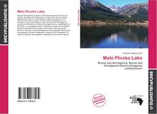 Buchcover von Malo Plivsko Lake
