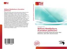 Couverture de William Wedderburn (Canadian politician)