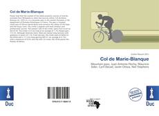 Buchcover von Col de Marie-Blanque