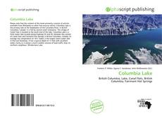 Bookcover of Columbia Lake