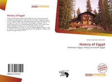 Copertina di History of Egypt