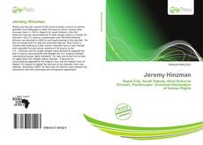 Bookcover of Jeremy Hinzman