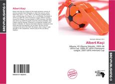 Copertina di Albert Kaçi