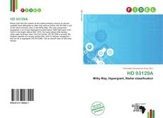 Bookcover of HD 93129A