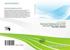 Buchcover von German Submarine U-181