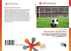 Capa do livro de David Giles (footballer) 