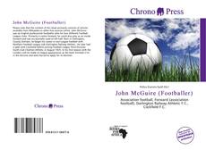 Capa do livro de John McGuire (Footballer) 