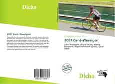 Bookcover of 2007 Gent–Wevelgem