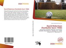 Couverture de David Robertson (footballer born 1968)