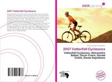 Portada del libro de 2007 Vattenfall Cyclassics