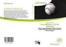 Capa do livro de Earl Williams (1970s Catcher) 