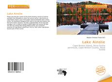 Bookcover of Lake Ainslie