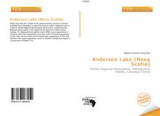 Bookcover of Anderson Lake (Nova Scotia)