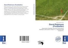 Buchcover von David Robinson (Footballer)