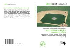 Обложка Matt Williams (Right-handed Pitcher)