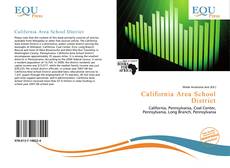 Bookcover of California Area School District