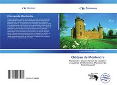 Château de Montendre kitap kapağı