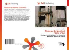 Buchcover von Château de Montfort (Côte-d'Or)