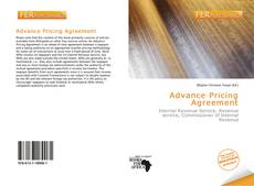 Bookcover of Advance Pricing Agreement