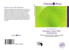 Capa do livro de German Type XXI Submarine 