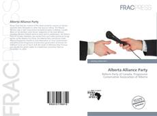 Borítókép a  Alberta Alliance Party - hoz