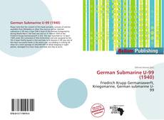 Copertina di German Submarine U-99 (1940)