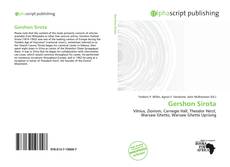 Bookcover of Gershon Sirota