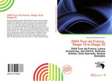 Copertina di 2004 Tour de France, Stage 10 to Stage 20