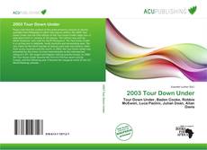 2003 Tour Down Under的封面