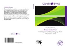 Capa do livro de Gideon Force 