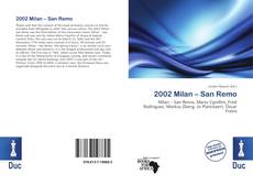 Buchcover von 2002 Milan – San Remo