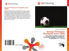 Capa do livro de George Thompson (Footballer born 1900) 