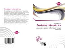 Capa do livro de Azerbaijani nationality law 