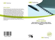 Capa do livro de Alice James 