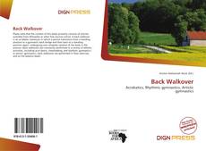 Bookcover of Back Walkover