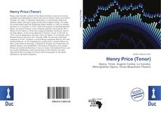 Buchcover von Henry Price (Tenor)