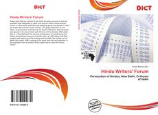 Hindu Writers' Forum的封面