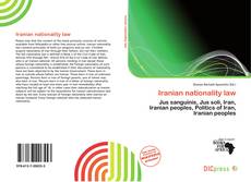 Copertina di Iranian nationality law