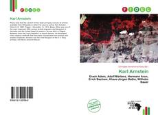 Bookcover of Karl Arnstein