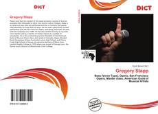 Couverture de Gregory Stapp