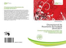 Bookcover of Championnat de Roumanie de Football 2010-2011