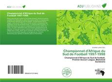 Borítókép a  Championnat d'Afrique du Sud de Football 1997-1998 - hoz