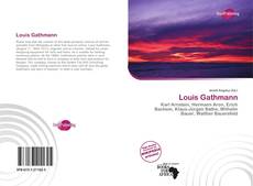 Bookcover of Louis Gathmann