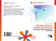 Capa do livro de 2007 World Women's Handball Championship 