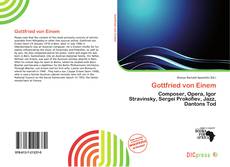 Gottfried von Einem的封面