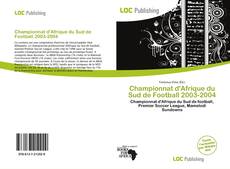 Bookcover of Championnat d'Afrique du Sud de Football 2003-2004